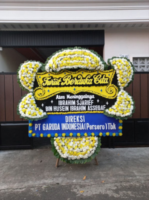Papan Bunga Duka di Taliabu Barat